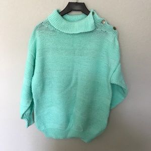 Cozy hand knit sweater